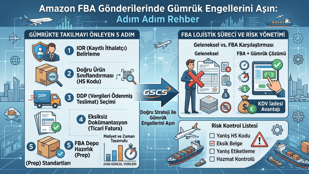 amazon fba gümrük süreci 2026