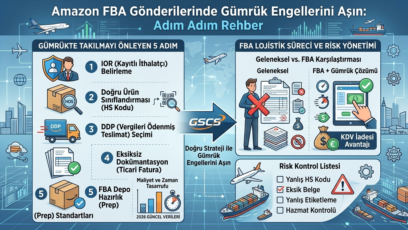 Uluslararası hava kargo taşımacılığı amazon fba